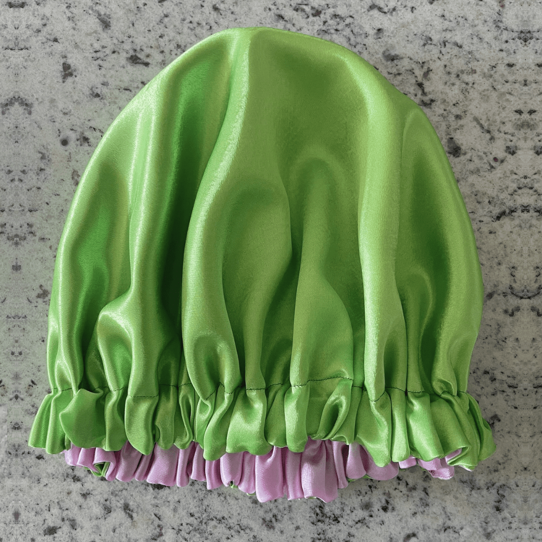 The Pretty Girl Reversible Satin Bonnet