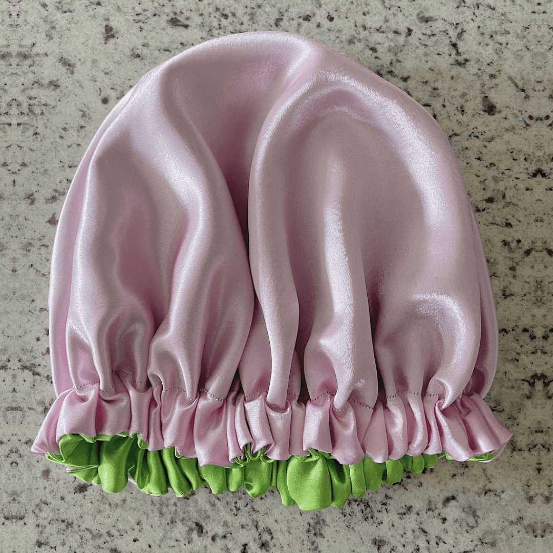The Pretty Girl Reversible Satin Bonnet