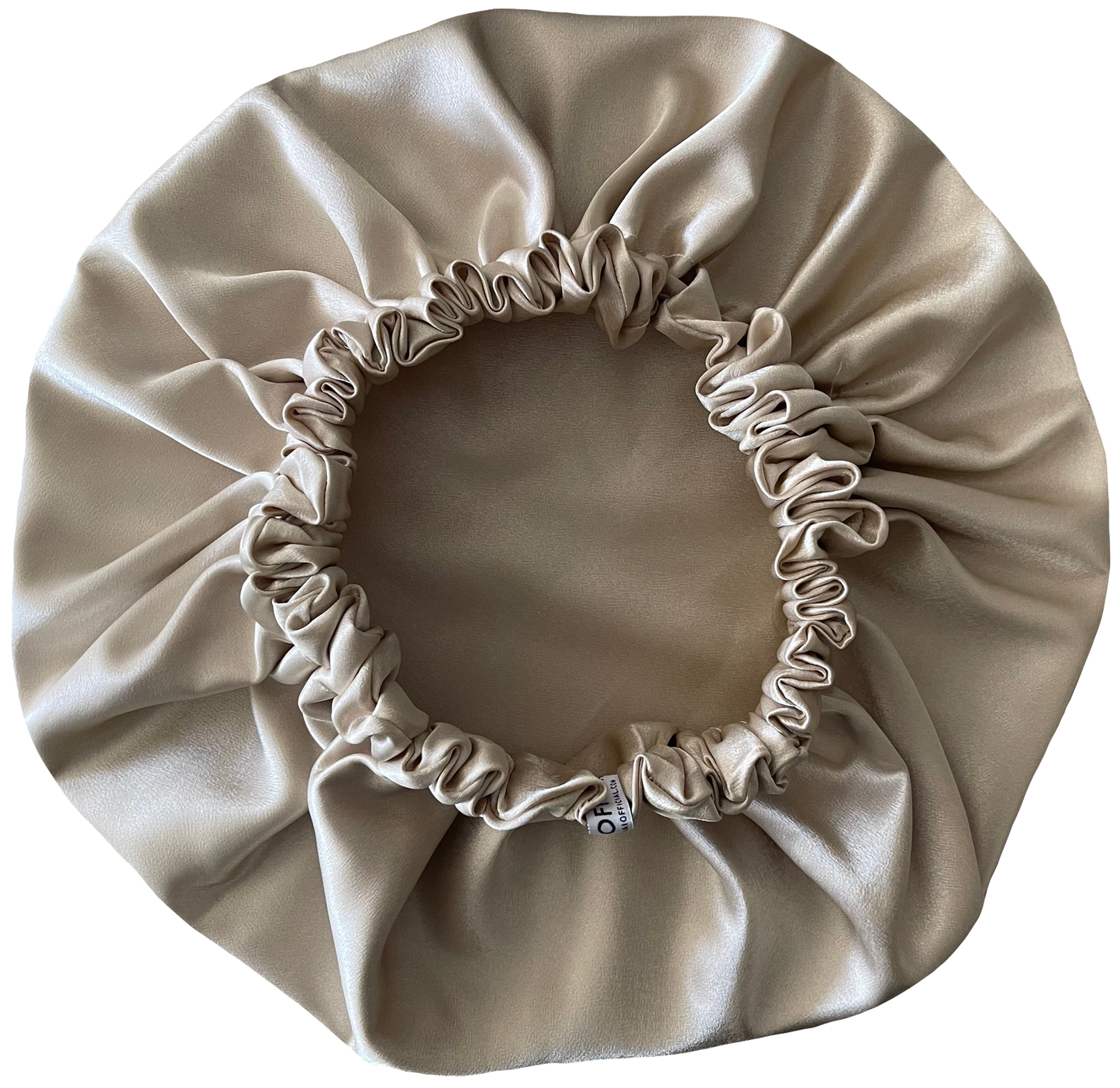 Champagne Satin Bonnet