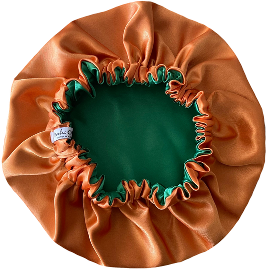 FAMU/UM Reversible Satin Bonnet
