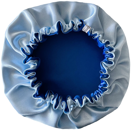 Starry Nights Reversible Satin Bonnet