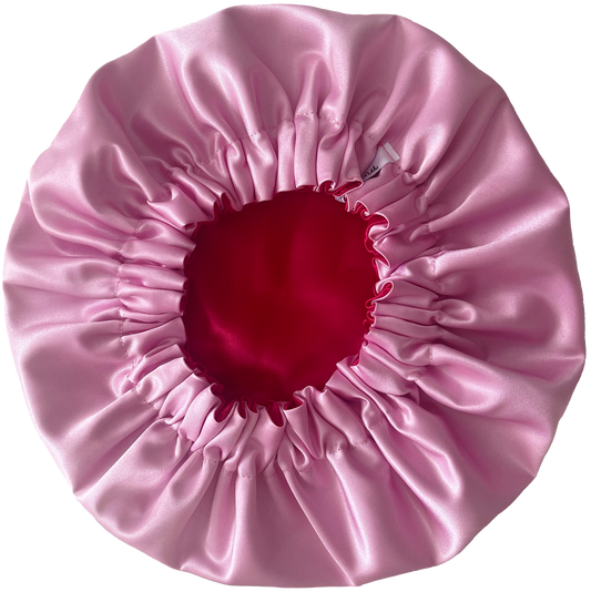 Strawberry Shortcake Reversible Satin Bonnet